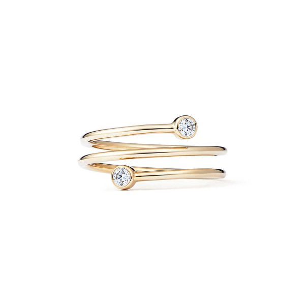 Diamond Hoop Ring