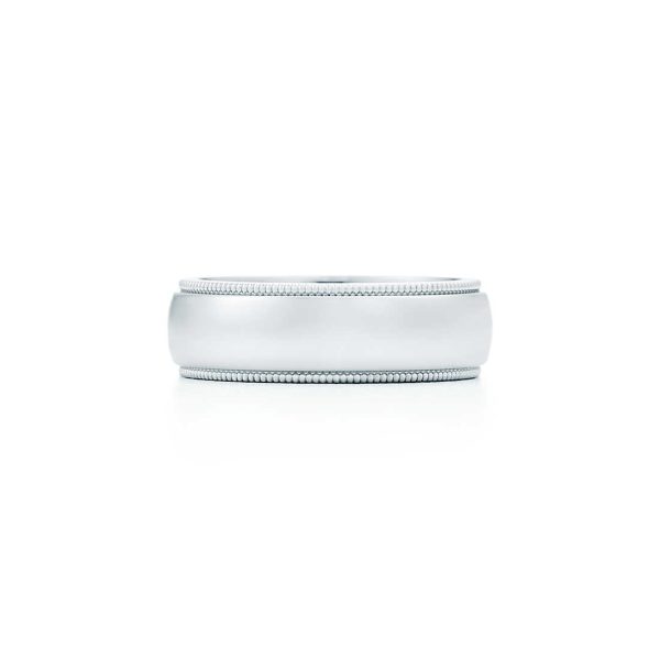 Milgrain Wedding Band Ring