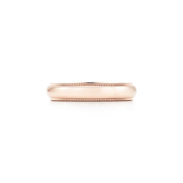Milgrain Wedding Band Ring