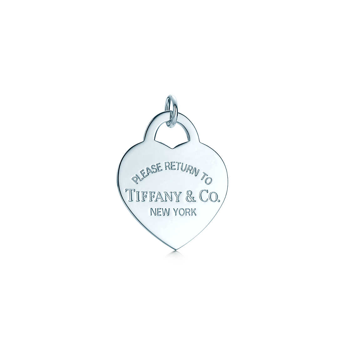 Heart tag charm